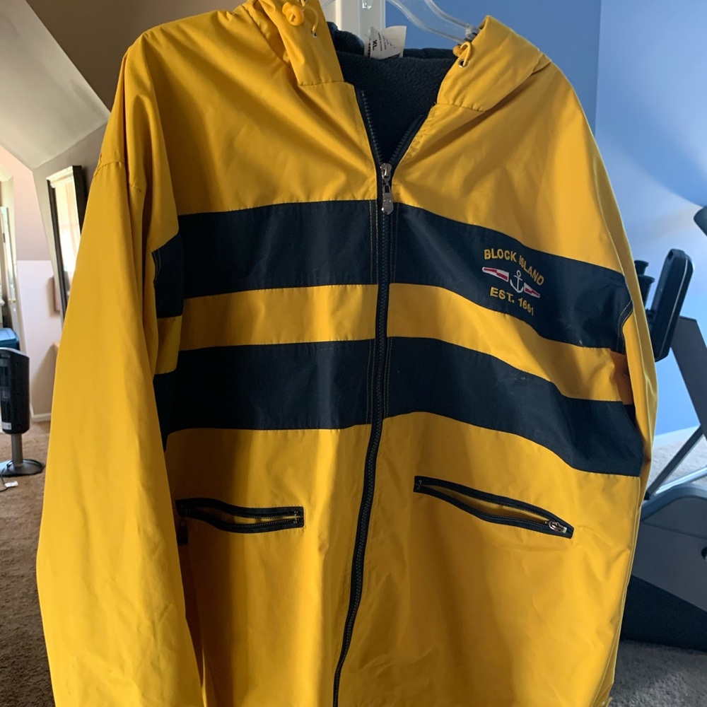 Brand new men’s windbreaker/rain coat